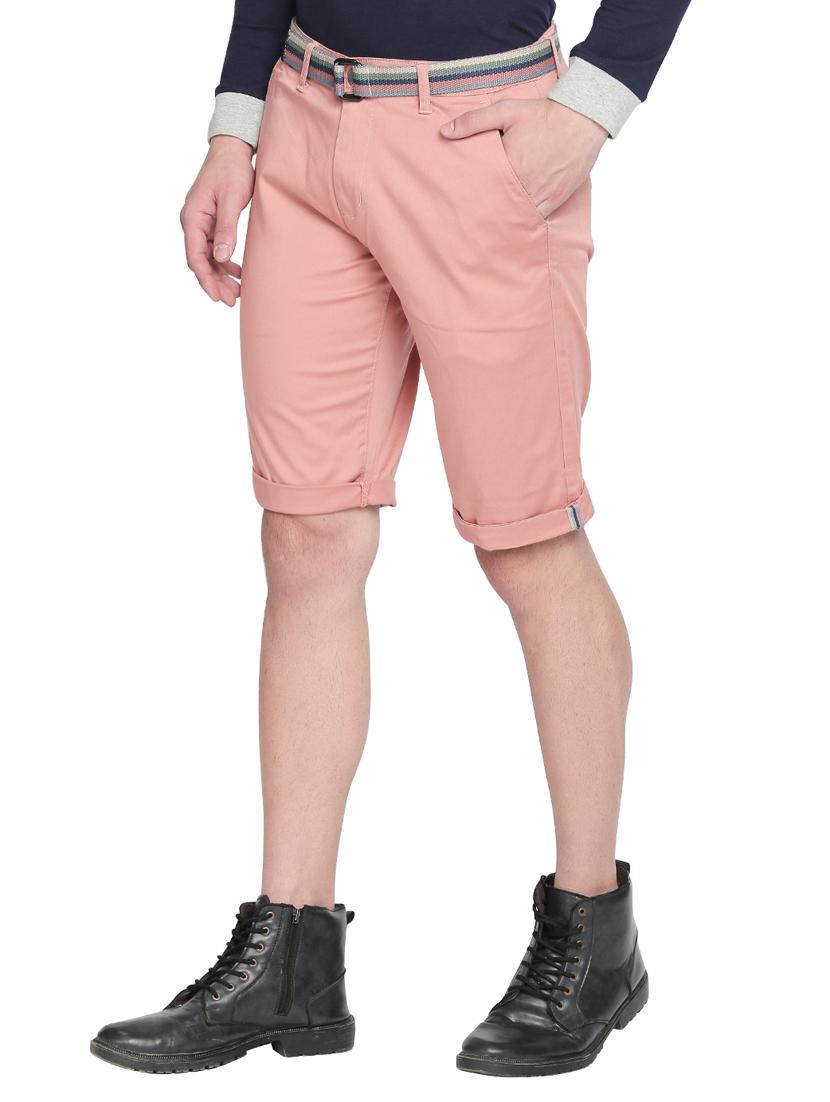 pink solid bermuda short - 17204639 - Zoom Image - 2