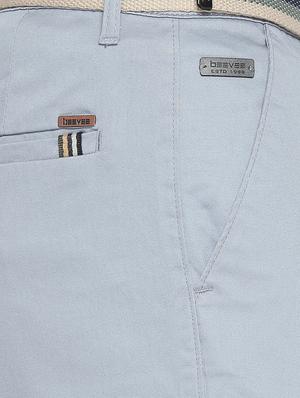 light blue solid bermuda short - 17204645 - Standard Image - 5
