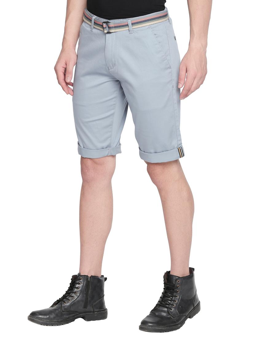 light blue solid bermuda short - 17204645 - Zoom Image - 2