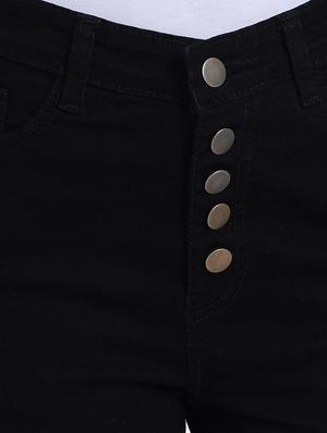 mid rise denim shorts - 17205257 - Standard Image - 5
