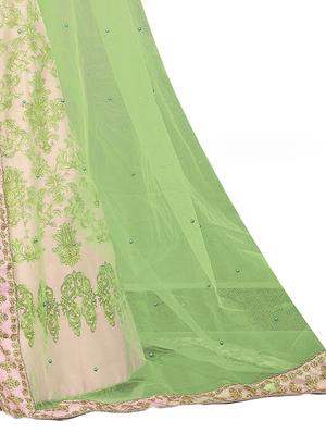 printed a-line lehenga - 17206004 - Standard Image - 4