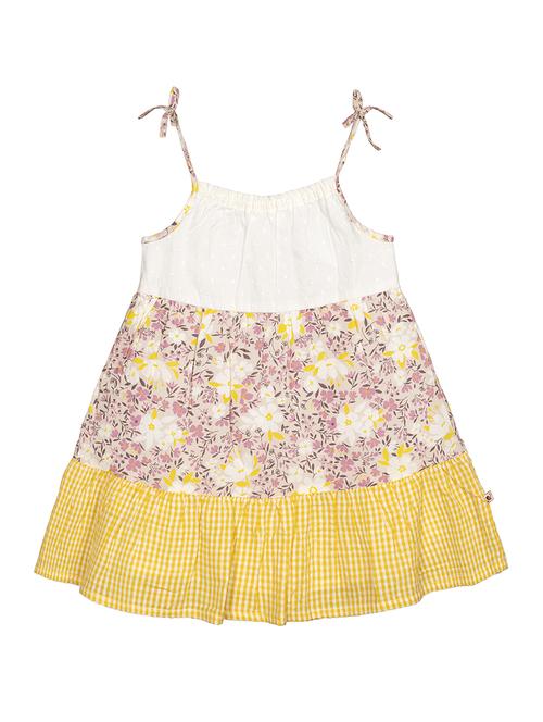 multi colored cotton frock - 17206305 - Standard Image - 1
