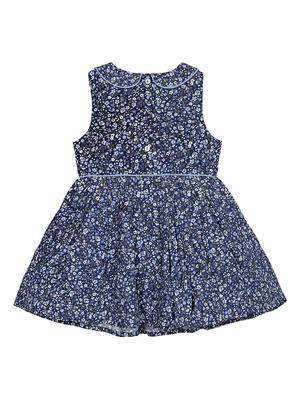 blue rayon frock - 17206314 - Standard Image - 2