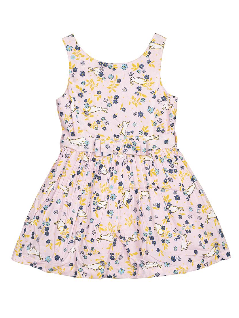 pink rayon frock - 17206325 - Zoom Image - 1
