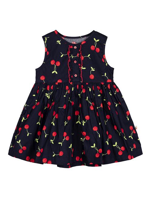 blue cotton frock - 17206326 - Standard Image - 1
