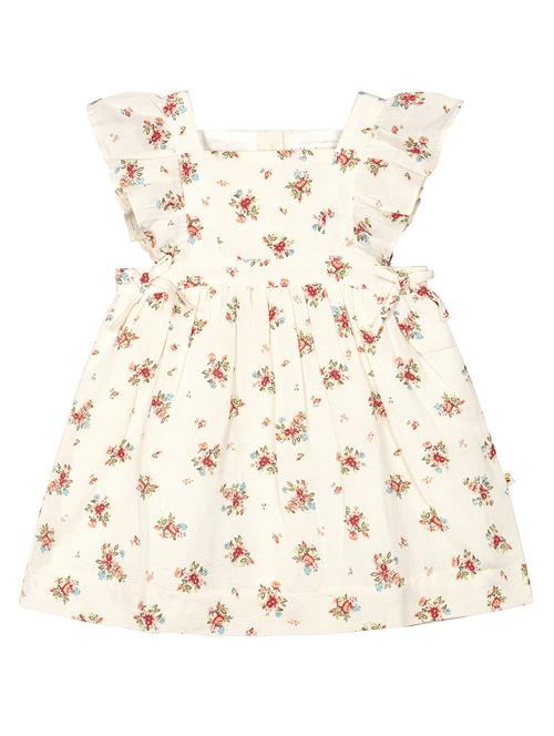 yellow cotton frock - 17206334 - Standard Image - 1