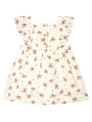 yellow cotton frock - 17206334 - Standard Image - 2