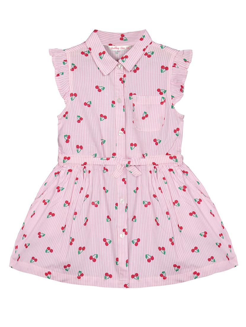 pink rayon frock - 17206343 - Zoom Image - 1