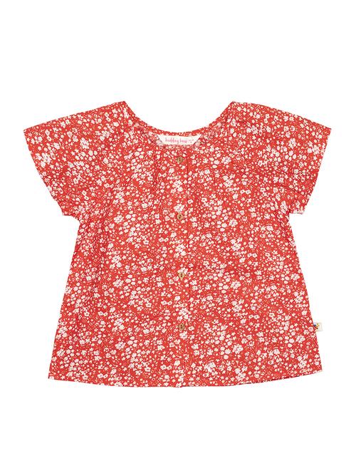 red cotton regular tops & tee - 17206468 - Standard Image - 1