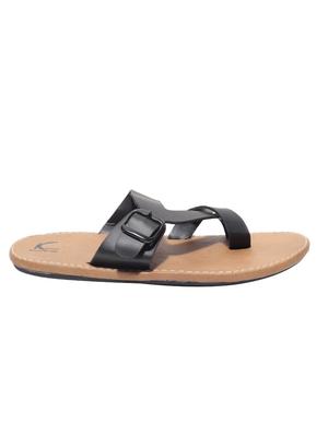 black slip on slippers - 17206494 - Standard Image - 3