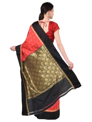 zari work woven saree with blouse - 17206524 - Standard Image - 2