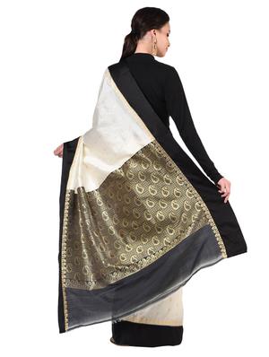 zari work woven saree with blouse - 17206525 - Standard Image - 2