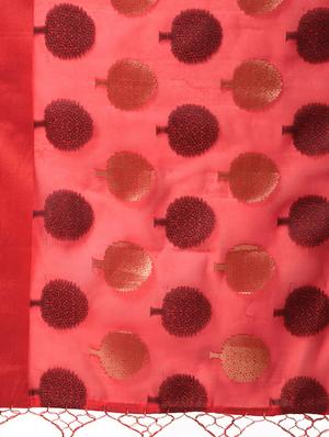 zari work woven saree - 17206552 - Standard Image - 3