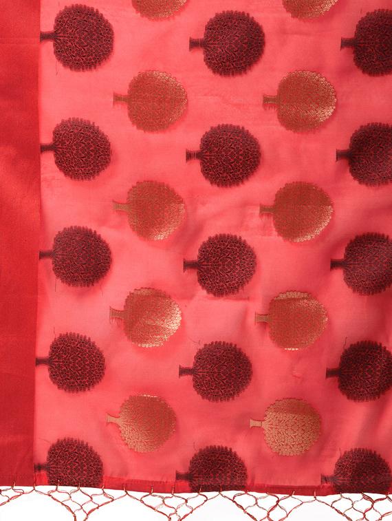 zari work woven saree - 17206552 - Zoom Image - 3