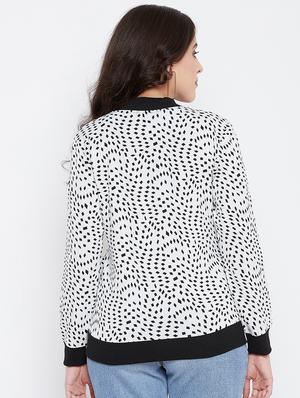 illusion print bomber jacket - 17206592 - Standard Image - 3