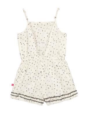 white cotton playsuits twin sets & jump suit - 17206806 - Standard Image - 2