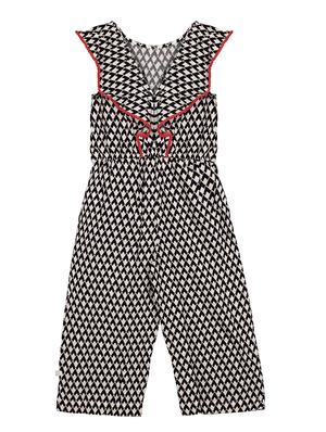 black viscose full length jumpsuit twin sets & jump suit - 17206808 - Standard Image - 2