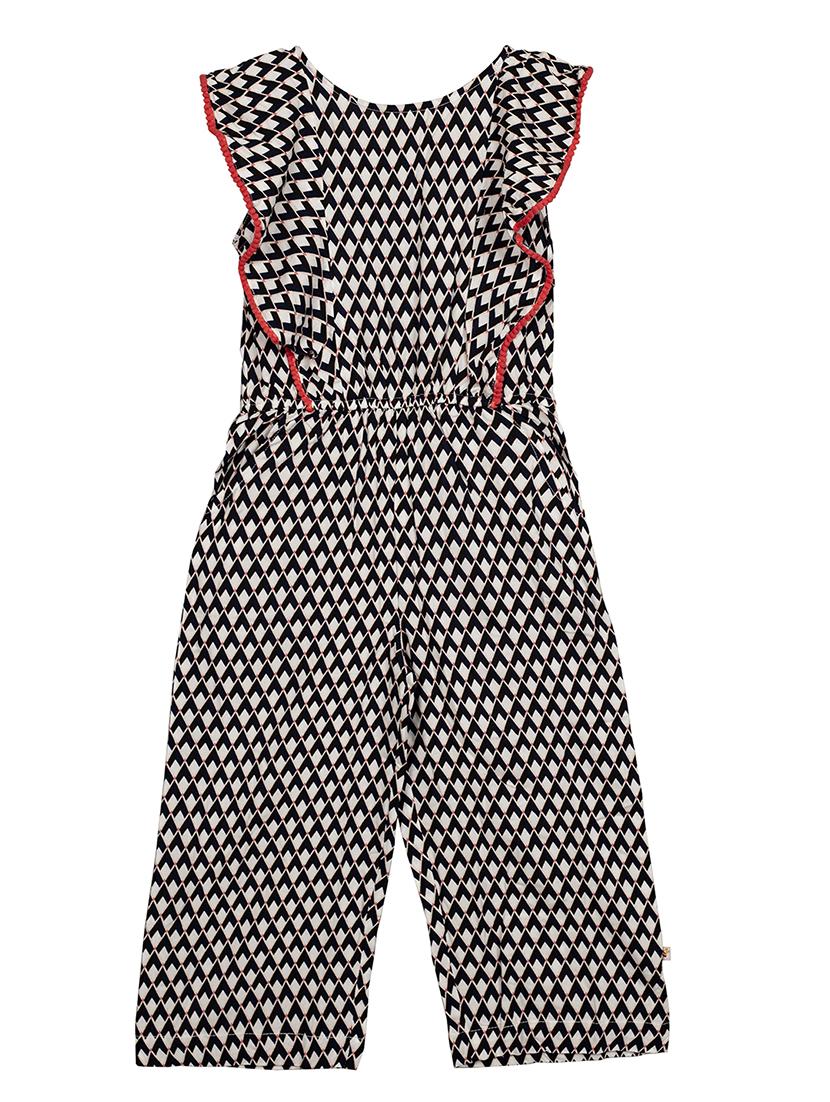 black viscose full length jumpsuit twin sets & jump suit - 17206808 - Zoom Image - 1
