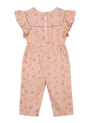 pink viscose full length jumpsuit twin sets & jump suit - 17206816 - Standard Image - 2