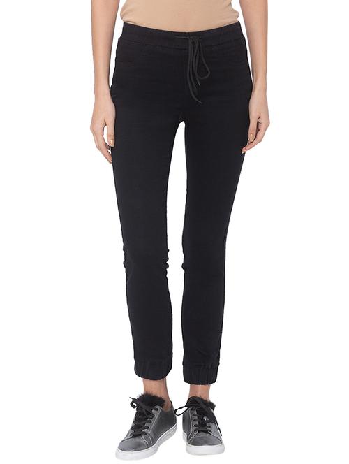 drawstring slim fit jeans - 17208517 - Standard Image - 1
