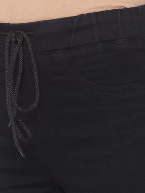 drawstring slim fit jeans - 17208517 - Standard Image - 5