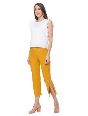 slit hem others trouser - 17208535 - Standard Image - 4