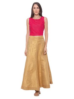 magenta printed blouse - 17208547 - Standard Image - 4