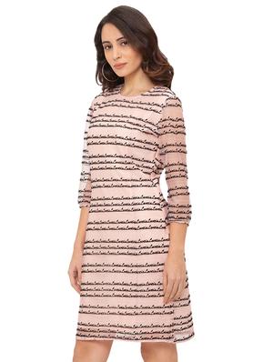 round neck sheath dress - 17208731 - Standard Image - 2