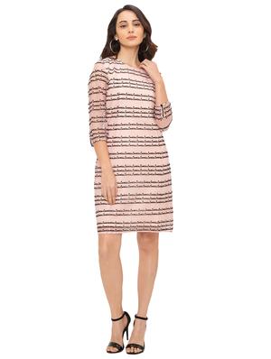 round neck sheath dress - 17208731 - Standard Image - 4