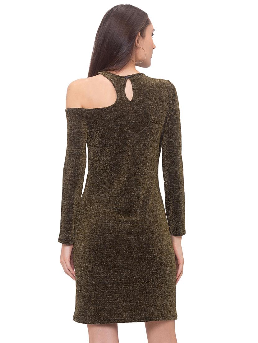 stylised neck bodycon dress - 17208746 - Zoom Image - 3