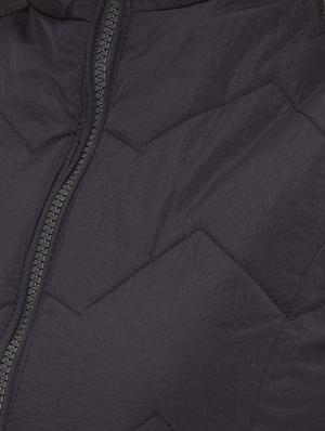 black polyester quilted & padded jacket - 17208890 - Standard Image - 5