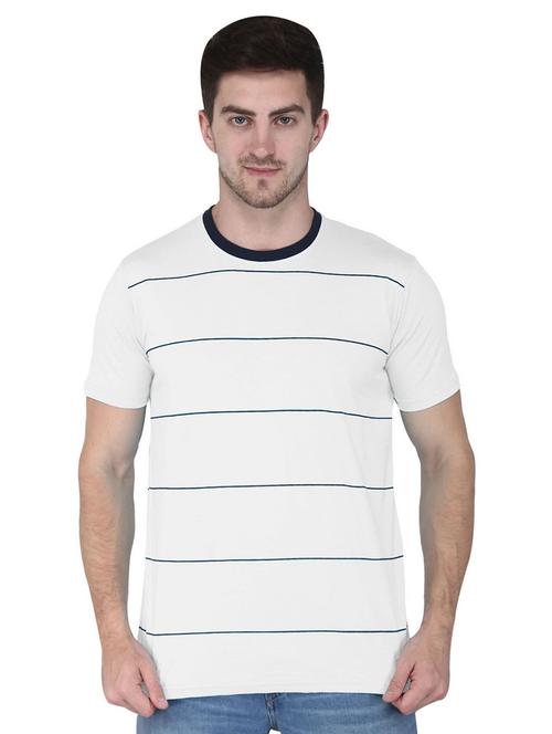 white striped t-shirt - 17209213 - Standard Image - 1