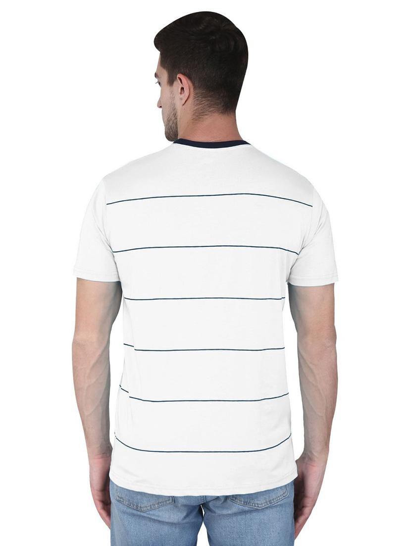 white striped t-shirt - 17209213 - Zoom Image - 3