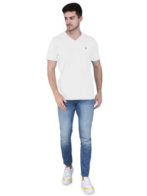 white solid t-shirt - 17209218 - Standard Image - 4