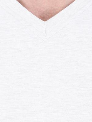 white solid t-shirt - 17209218 - Standard Image - 5