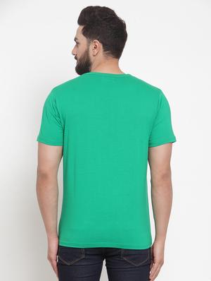 green solid t-shirt - 17209260 - Standard Image - 3