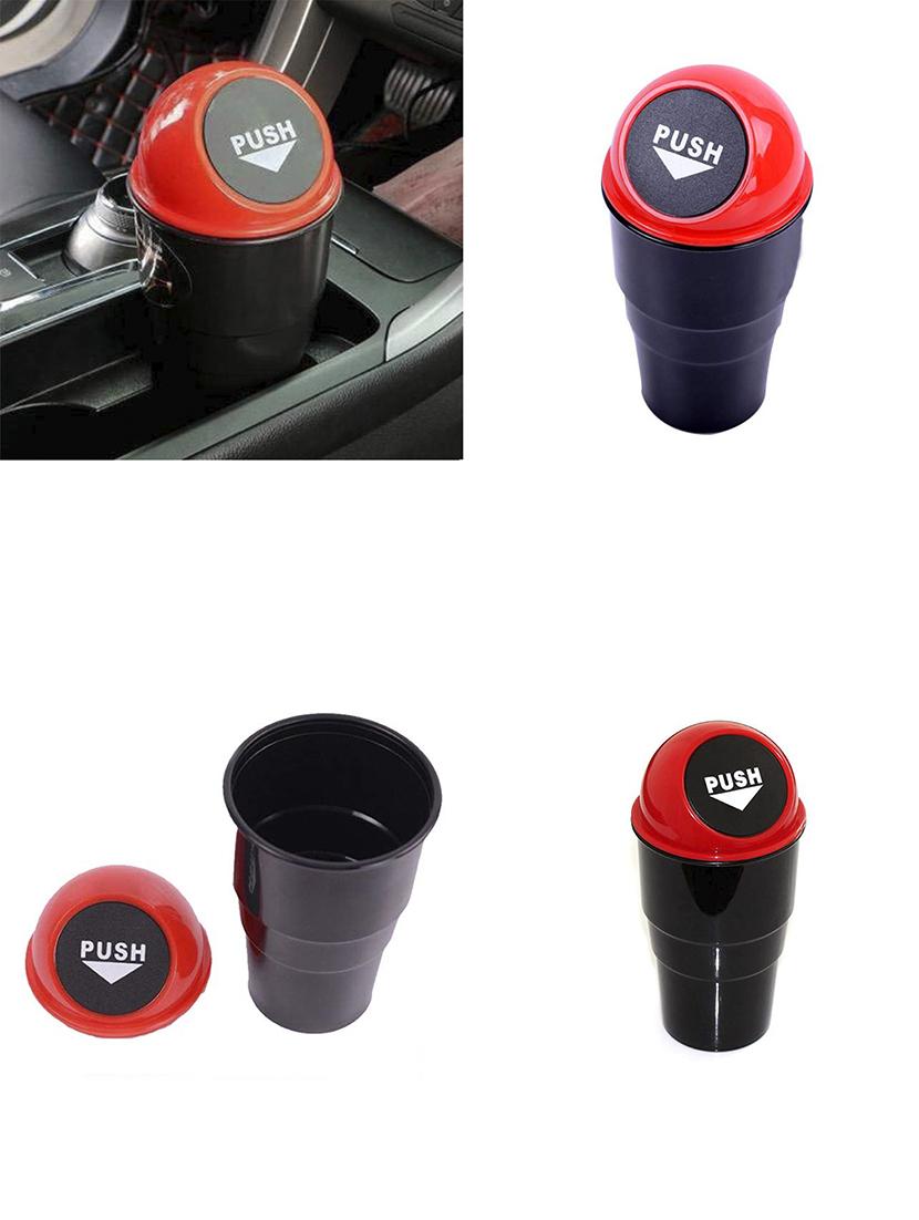 mini car trash bin can holder dustbin - 17209337 - Zoom Image - 2
