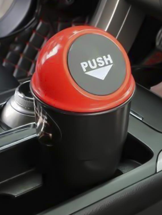 mini car trash bin can holder dustbin - 17209337 - Zoom Image - 6