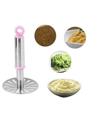stainless steel potato vegetable pav bhaji masher (1 pcs) - 17209571 - Standard Image - 3
