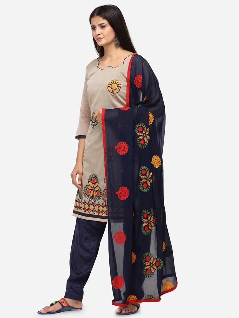 embroidered unstitched suit - 17209778 - Zoom Image - 2