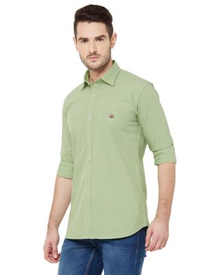 green checkered casual shirt - 17210064 - Standard Image - 2