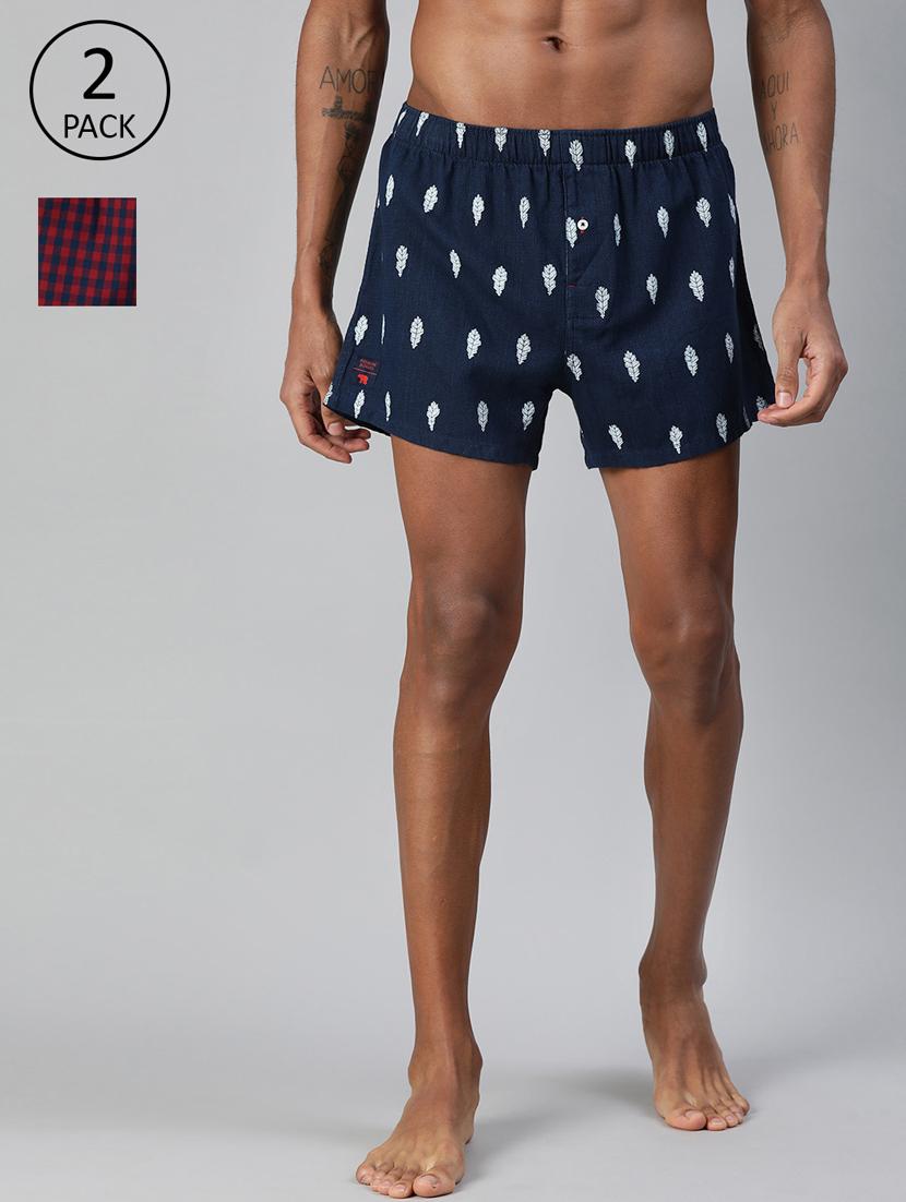 multi colored printed boxers combo - 17210336 - Zoom Image - 1