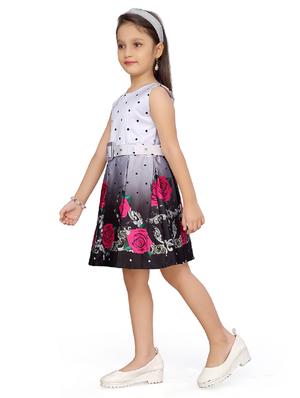pink satin frock - 17210411 - Standard Image - 2