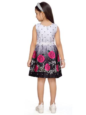 pink satin frock - 17210411 - Standard Image - 3