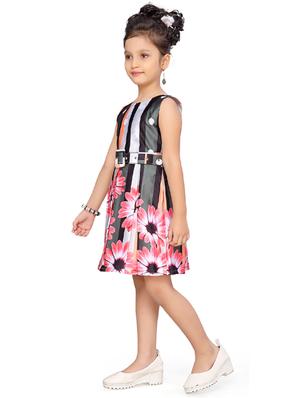 red satin frock - 17210414 - Standard Image - 2