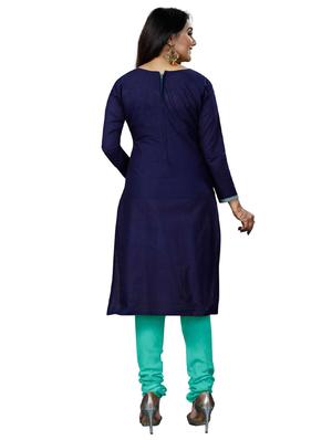 printed unstitched suit - 17210637 - Standard Image - 3