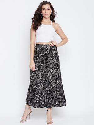 mid rise flared palazzo - 17210651 - Standard Image - 4