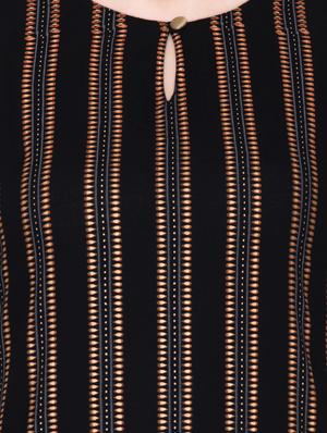 striped straight kurta - 17210898 - Standard Image - 4