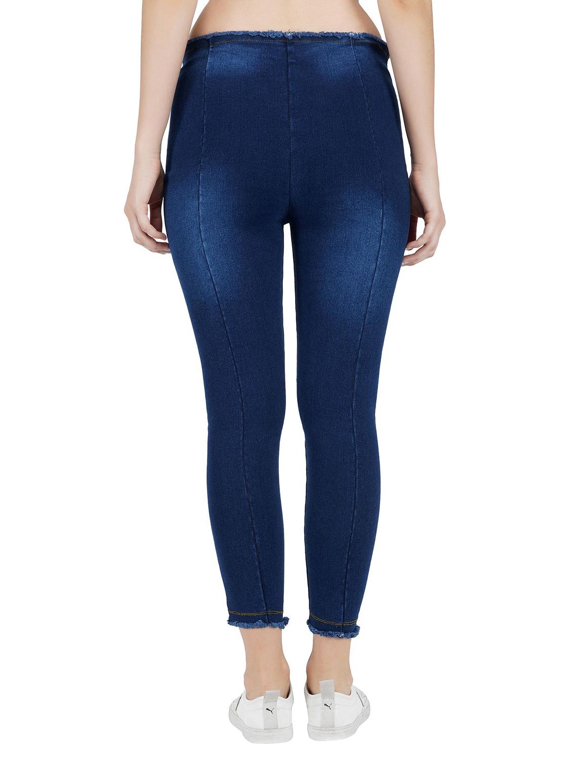 frayed detail jeans - 17211120 - Zoom Image - 3