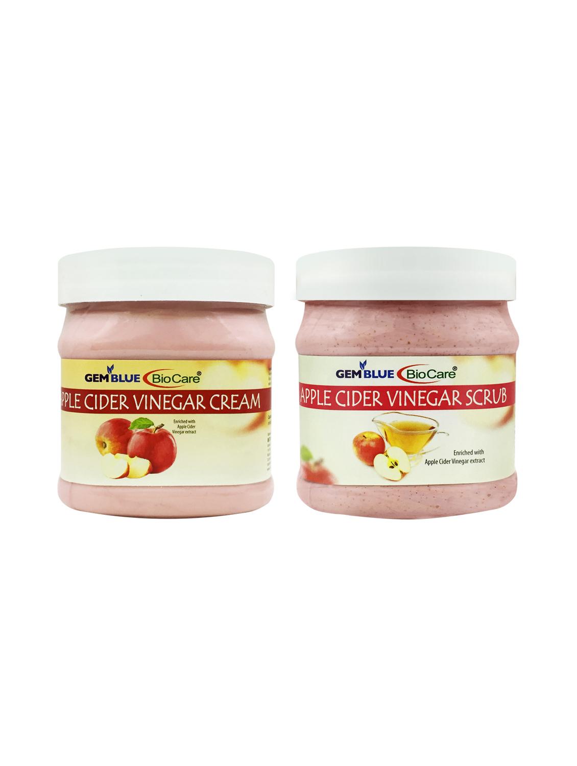 gemblue biocare apple vinegar cream + scrub 500ml pack of 2 - 17211224 - Zoom Image - 1